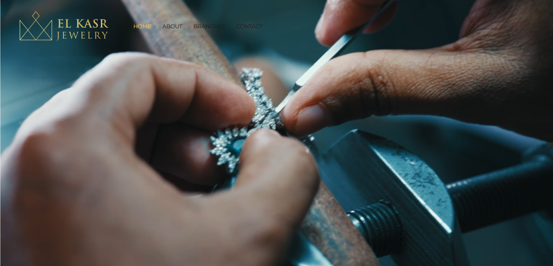 El Kasr Jewelry website